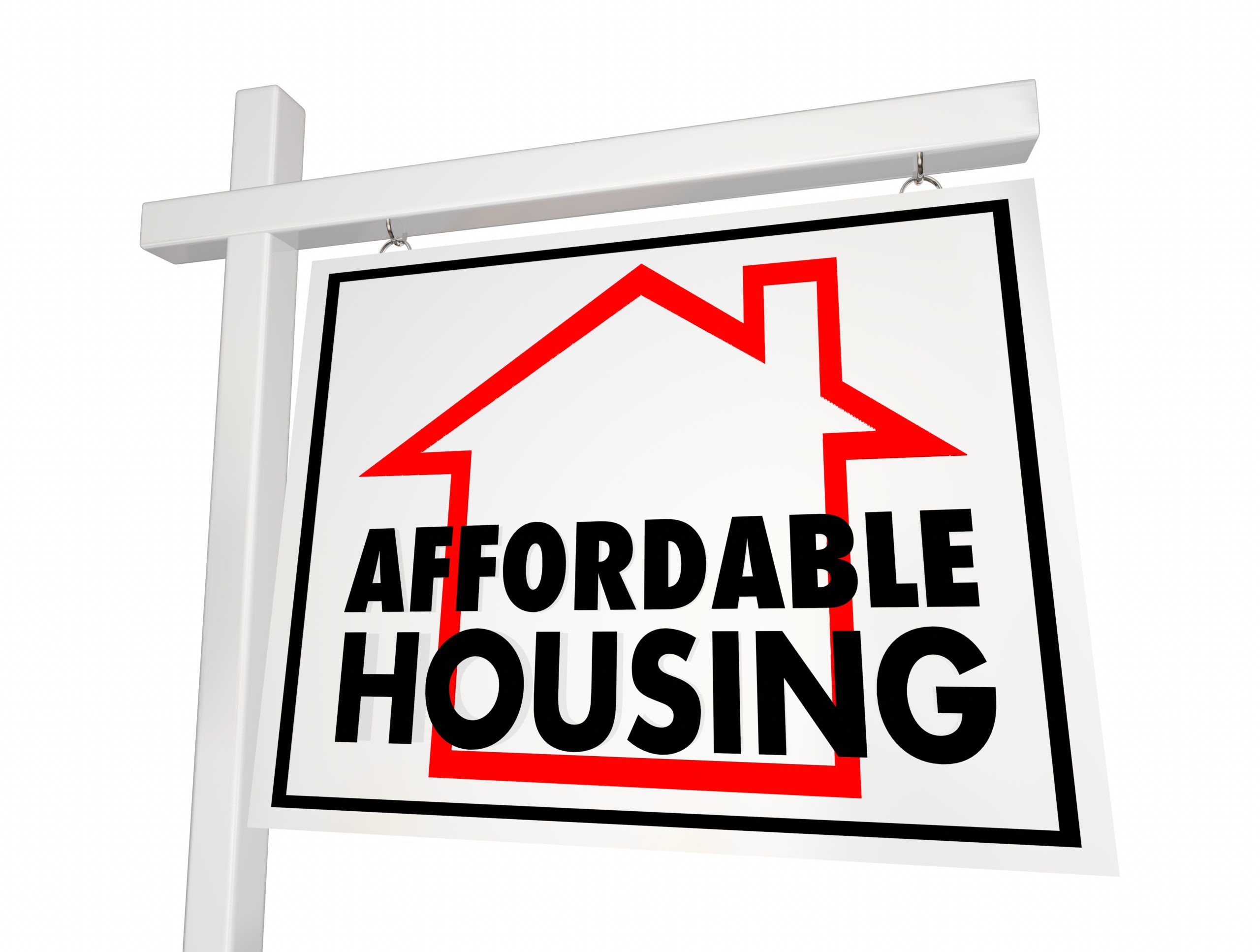 Affordable housing options for seniors are supported by aged care housing assistance programs. Image of a 'For Sale' sign with text 'Affordable Housing Home For Sale' to represent housing assistance.