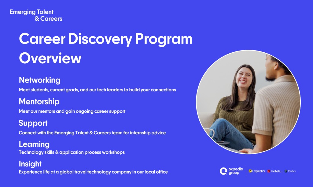 Expedia Career Discovery Program Banner