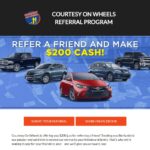 courtesy on wheels referral program