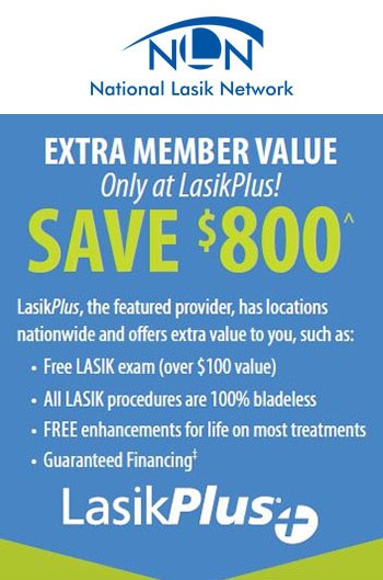 National Lasik Network Logo & Savings