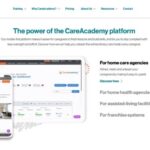 CareAcademy Platform Interface for Home Health Care Training and Compliance